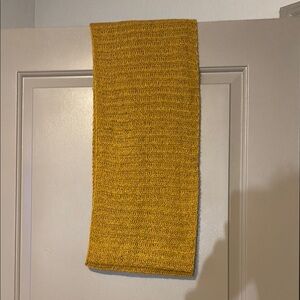 Old navy Mustard Yellow Knit Scarf